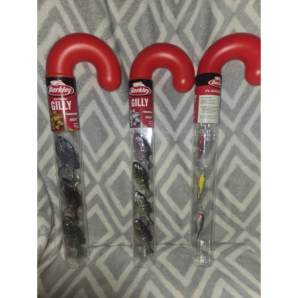 Berkley Saltwater Powerbait Fishing Lures Bundle Soft Baits, Hooks, Hard Baits